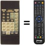 Télécommande équivalente SR 960 ST-P