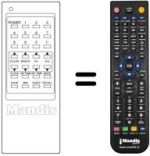Télécommande équivalente 610.048.5891