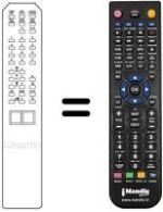 Replacement remote control 8655120