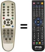 Télécommande équivalente LG RZ-15LA32