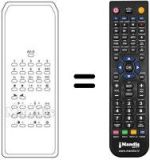 Replacement remote control Pathé Cinema 6385