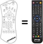 Replacement remote control 77-000003-001