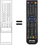 Replacement remote control 861852
