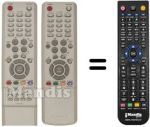 Gleichwertige Fernbedienung Samsung WS 28Z6