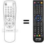 Télécommande équivalente Samsung CZ 6844W