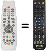 Télécommande équivalente AURIGA ARIES 500