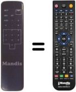 Télécommande équivalente STR 240