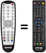 Télécommande équivalente Autovox AX SGT 27A