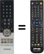 Gleichwertige Fernbedienung Samsung LW 17M25CP