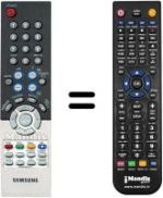 Télécommande équivalente Samsung PS 42D51 S
