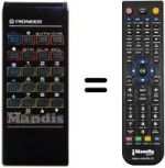 Télécommande équivalente Pioneer DECODER BR-82 B (CABLE TV)
