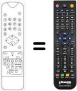 Télécommande équivalente RC 61331