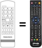 Télécommande équivalente CE 3703