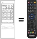 Télécommande équivalente HS 147704