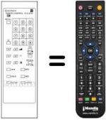 Télécommande équivalente CLE 870 C