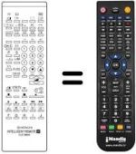 Télécommande équivalente Hitachi C 33 S 900