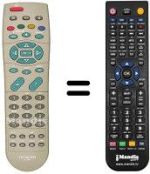 Télécommande équivalente Hitachi 32 PD 2100