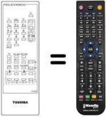 Télécommande équivalente CT-9401