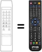 Télécommande équivalente Daewoo DCS 1437