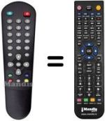 Télécommande équivalente COBRA GIRAFFA 180