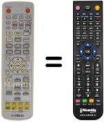 Télécommande équivalente W 8566 B0