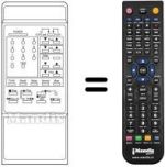 Télécommande équivalente EUR 51244