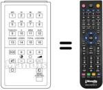 Replacement remote control FB 5036