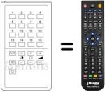 Replacement remote control FB 516
