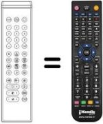 Télécommande équivalente FB 91