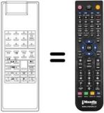 Gleichwertige Fernbedienung FS 5 / 1 TEXT