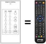 Replacement remote control ODE 514