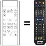 Télécommande équivalente IMC 3