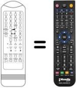 Télécommande équivalente IR 5500