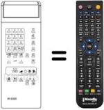 Télécommande équivalente IR 6009