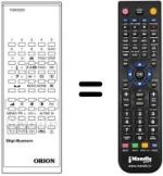 Télécommande équivalente Orion 7028