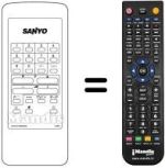 Télécommande équivalente 1AV0U10B00800