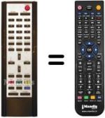 Télécommande équivalente Orion G 20 LCDN