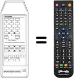 Télécommande équivalente 109