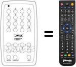 Replacement remote control MECATRON 6906