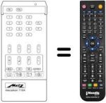 Replacement remote control MECATRON 7102