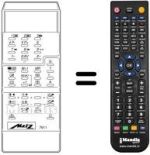 Télécommande équivalente MECATRON 7611