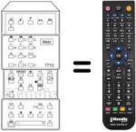 Télécommande équivalente MECATRON 7713