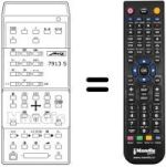Télécommande équivalente MECATRON 7913 S
