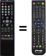 Télécommande équivalente Orion 32 LB 1000 H