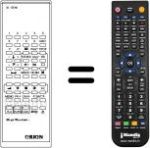 Télécommande équivalente Orion 6540