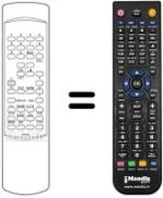 Télécommande équivalente P 4100