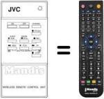 Télécommande équivalente PU 52097 AD-9