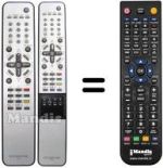 Télécommande équivalente Daewoo DT 42A1