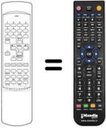Télécommande équivalente RC-0460