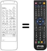 Télécommande équivalente RC-37
